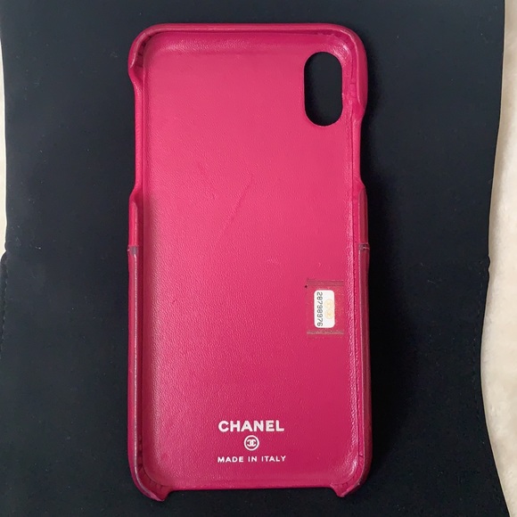 CHANEL Lambskin Quilted IPhone X XS Max Case - Picture 11 of 15